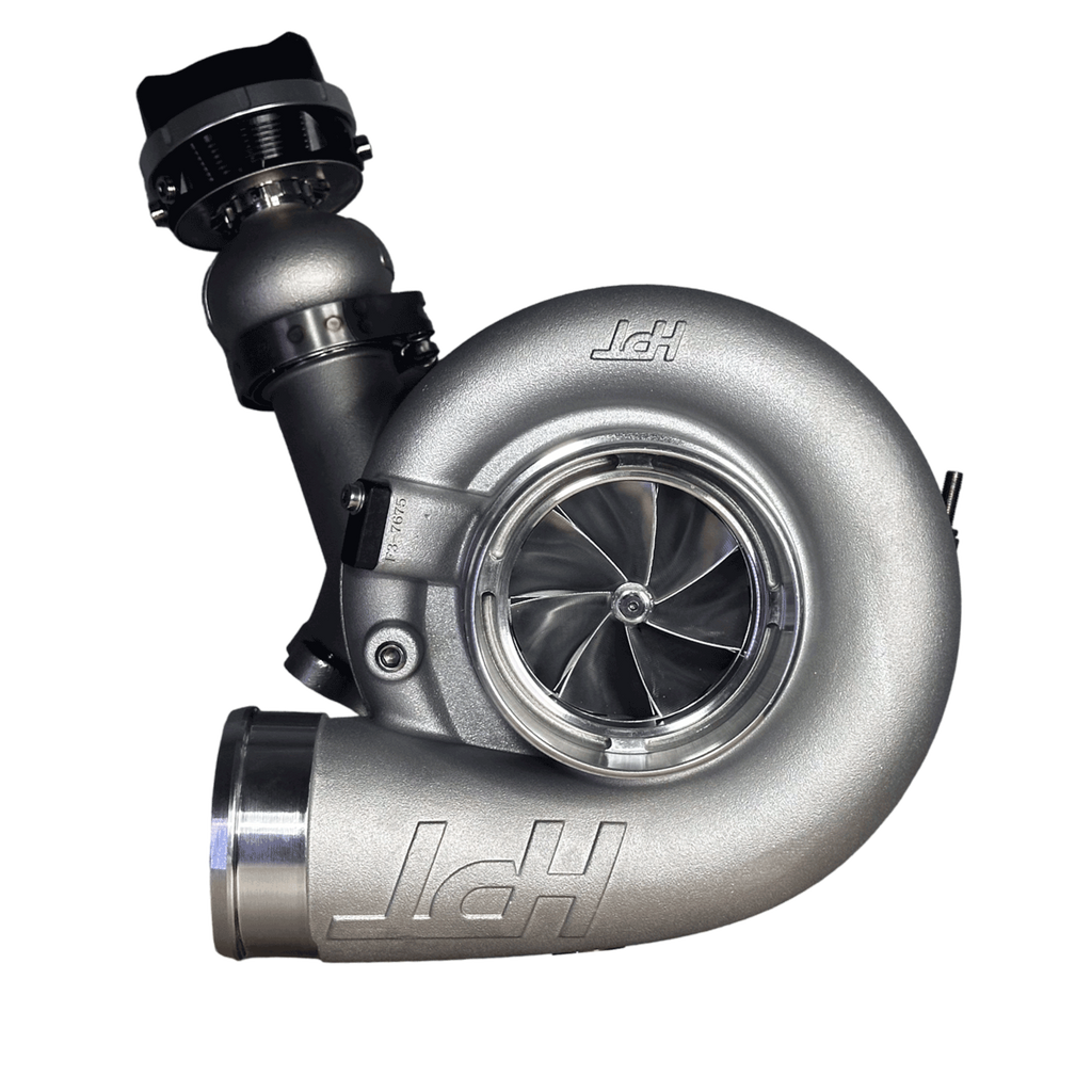 HPT Turbochargers F3 Series Billet Dual Ball Bearing 8280 w/ Stainless 3 Bolt Buick Exhaust Housing