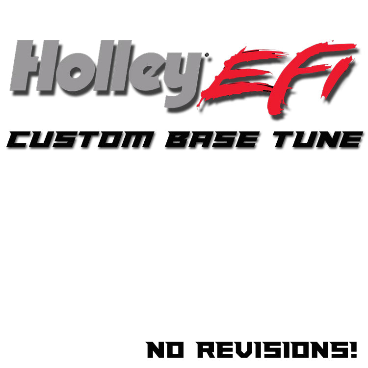 Holley EFI Custom Base/Startup Tune - No Revisions or Adjustments