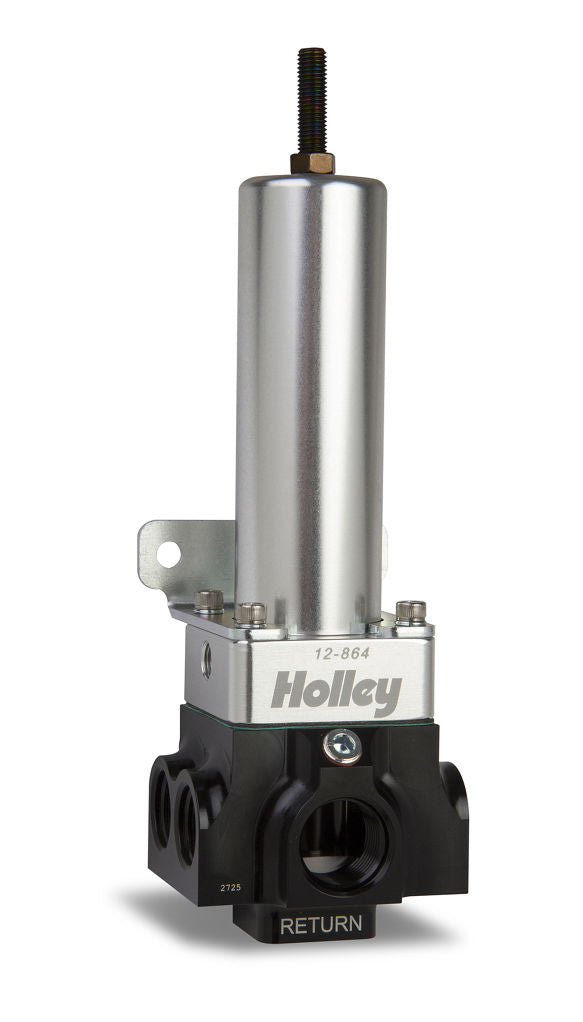 Holley Four Port VR Adjustable Fuel Pressure Regulator (40-100) PSI Boost Reference 1:1