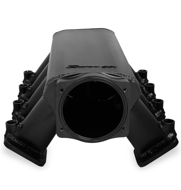 Sniper EFI Hi-Ram Sheet Metal Fabricated Intake Manifold LS1-LS2-LS6 102mm Throttle Body opening + Fuel Rail Kit Black