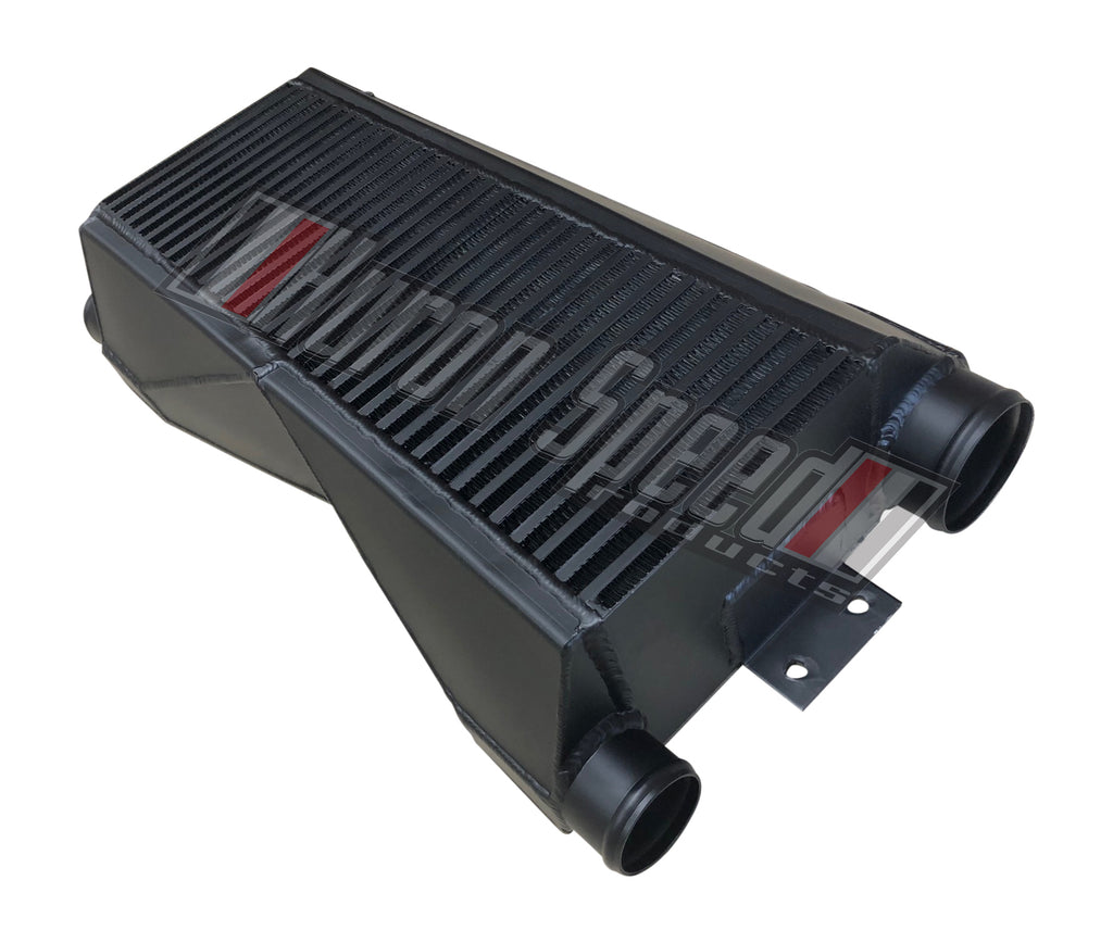 Huron Speed Products Black Series 6″ Thick Twin Turbo Intercooler (W/ Airguides) Rated @ 1250HP