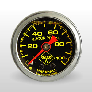 Rail Mounted Fuel Pressure Gauge Kit for GM Vehicles – Full Throttle Speed
