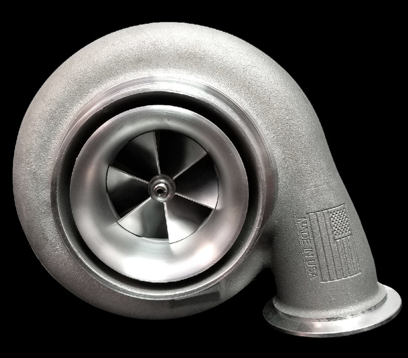 WORK Turbochargers S4E-8588 Billet Wheel Turbo, Rated at 1450 HP