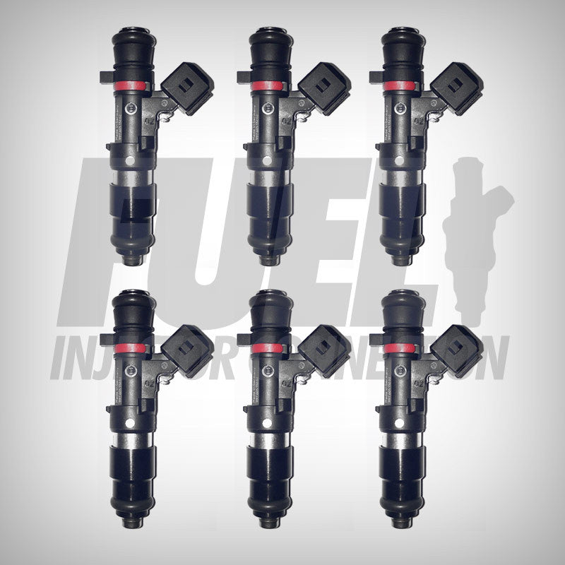 95 Lb/ Hr High Impedance Injectors, Set of 6 for Buick V6 – Full
