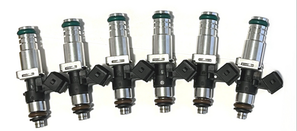 TurboTweak 140 lb/hr Set of 6, Flow Matched- High-Z Fuel Injectors