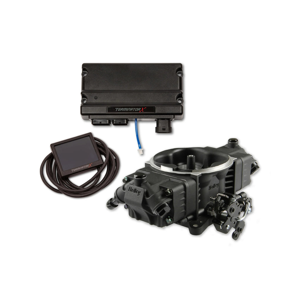 Holley 550-1005 Holley EFI Terminator X Stealth 4150 - Black