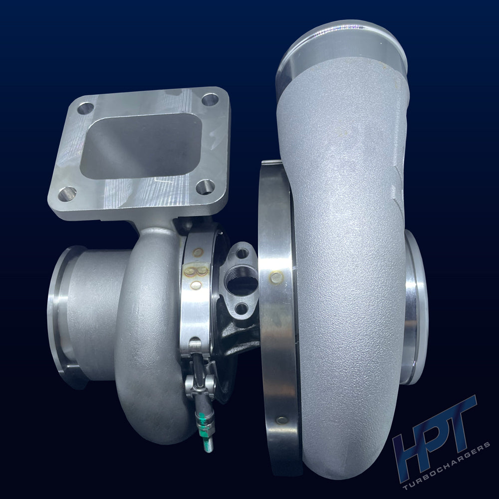 HPT Turbochargers F3 Series Billet Dual Ball Bearing 7675 Turbocharger ...