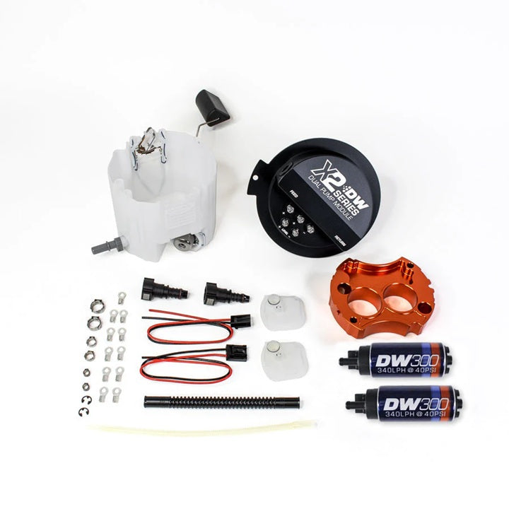 DeatschWerks X2 Fuel Pump Module w/DW300 Fuel pumps for 5th Gen Camaro and CTS-V2