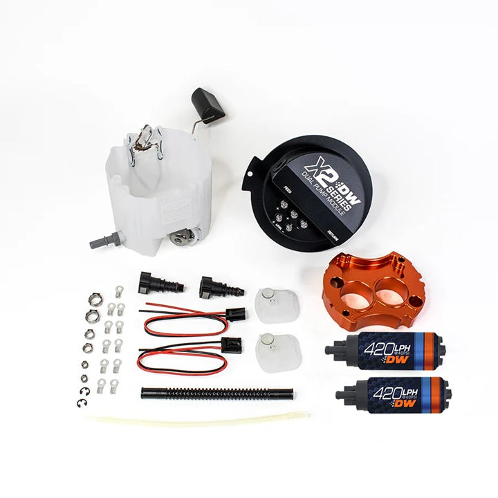 DeatschWerks X2 Fuel Pump Module w/DW420 Fuel pumps for 5th Gen Camaro and CTS-V2