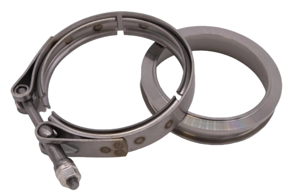 HPT F3 V-Band Discharge Flange & Clamp Kit - 4.00"