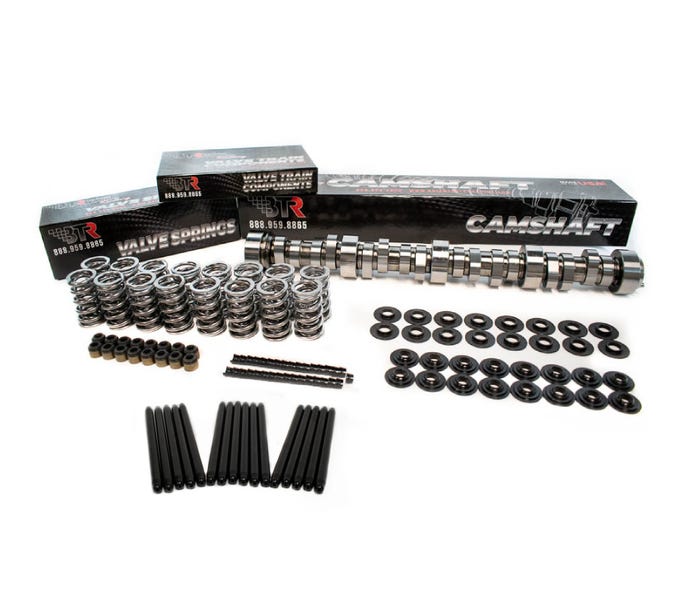 BTR LS CAM KIT - HOT ROD CAMSHAFT - 7.400" Pushrods, .660 Springs, Locks, Retainers