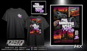 Full Throttle Speed GTA: Motor City Tee Shirt