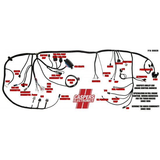 Casper's Electronics 109039 86/87 GN TO HOLLEY ENGINE HARNESS