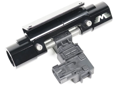 Motion Raceworks Billet Flex Fuel Sensor Mount with Fittings