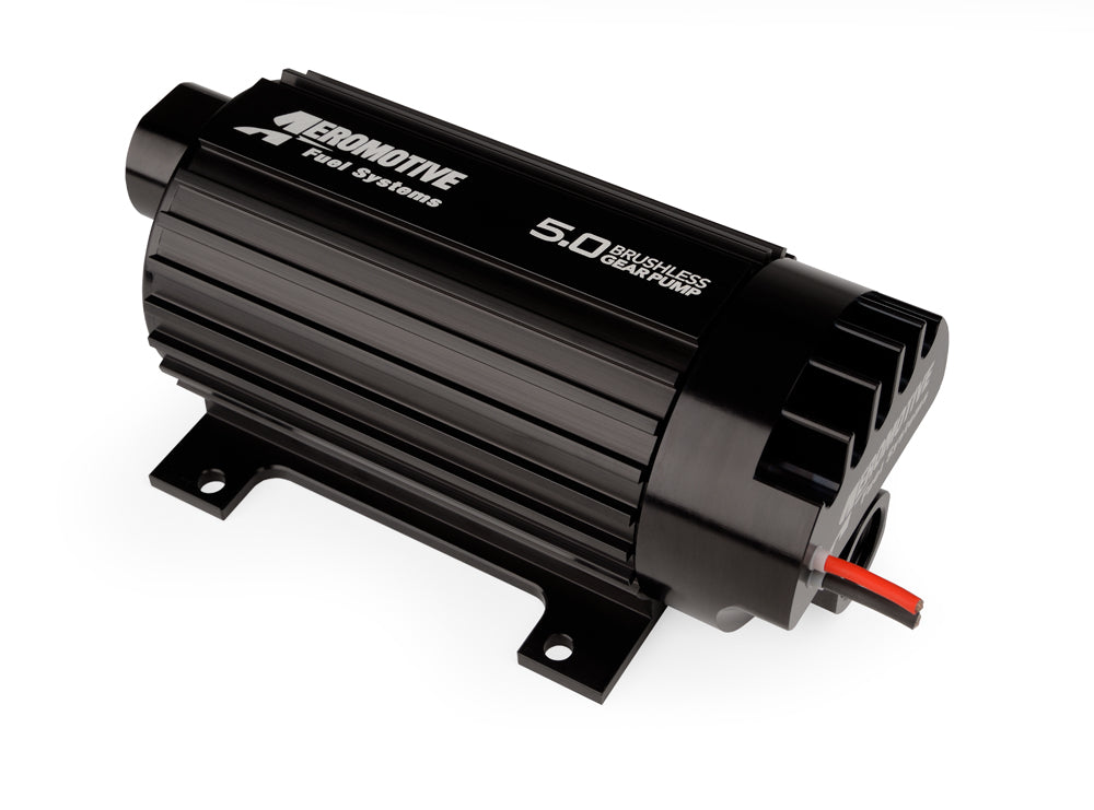 Aeromotive 5.0 GPM Brushless In-Line Spur Gear Pump with Variable Speed Controller