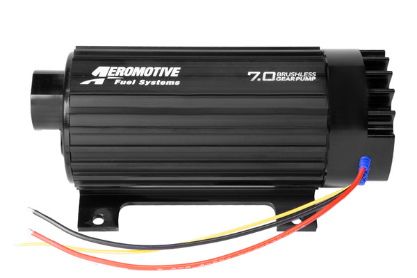 Aeromotive 7.0 GPM Brushless Spur Gear Fuel Pump with True Variable Speed Control, In-Line