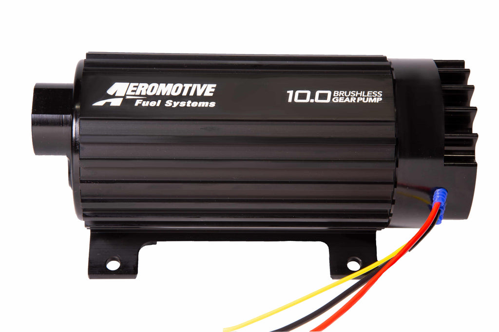 Aeromotive 10.0 GPM Brushless Spur Gear Fuel Pump with True Variable Speed Control, In-Line
