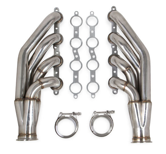 Flowtech LS Turbo Headers (Up and forward) 1-3-4" 304SS GM 4.8-5.3-6.0L V8 Polished Finish