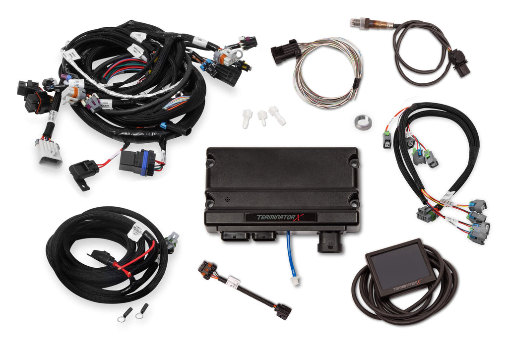 HOLLEY TERMINATOR X LS 550-910 58x / 4x - 4.8-5.3-6.0 Truck Engines and LS2-LS3 - EV1 Injector Harness
