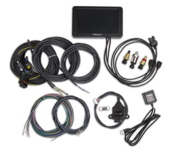 Holley EFI Stand Alone 7" Digital Dash Kit - Datalogging and Much More!