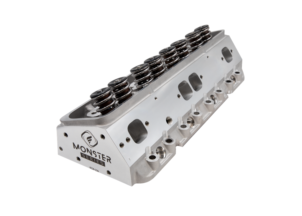 Frankenstein M23 223cc SBC Angled-Plug Cylinder Head – Bare +