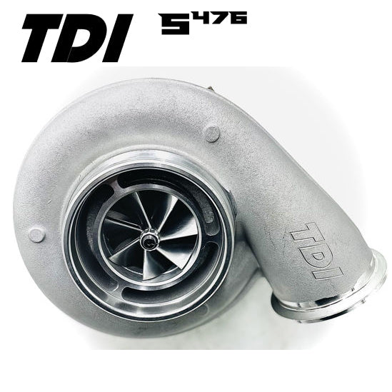 TDI BILLET S476 Turbocharger SC 96mm Turbine Wheel w/ 1.32 A/R T6 Exhaust Housing