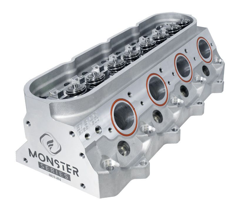 Frankenstein Engine Dynamics Monster M311 273cc LS3 Rectangle Cylinder Head-Complete Set w-Billet Rocker Stands