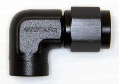 0-100 PSI Racing Fuel Pressure Gauge With 3/8" Inline Hose Tee Adapter - Black