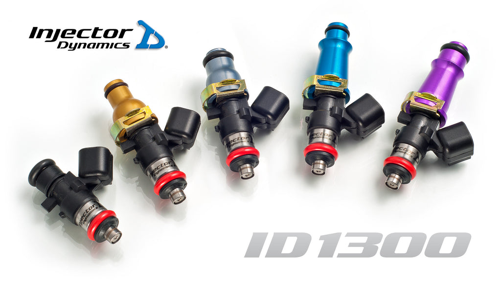 Injector Dynamics ID1300, for CTS-V 2009+ - LSA 6.2L applications. Direct replacement (no adapter top). Orange lower o-ring, set of 8.