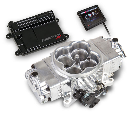 Terminator™ EFI 4bbl Throttle Body Fuel Injection Stealth & Complete Fuel System