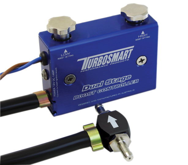 Turbosmart Adjustable Dual Stage Boost Controller Blue